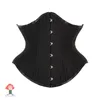 Cinturones Corsé Tops Bustiers Underbust Corsés con cordones Corsé corto 20 Corpiño deshuesado de acero 32-35 cm Cintura alta y fuerte Faja Cintura