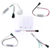 Kontrolery DC5-24V Kontroler LED Panel Reflux Piksel dla WS2811 White/ciepły biały biegnącą wodę płynącą konno Światło