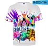 Męskie koszulki mody sportowy taniec hip hop 3D kostium mężczyźni kobiety T-shirt bluzy