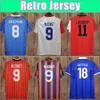 95 96 Laudrup Retro Mens 축구 유니폼 Albertz Gascoigne McCoist Ferguson Home Blue Football Shirt Short Sleeves Uniforms