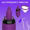 Vibratore giocattolo sessuale LICKLIP Pompino Vibratori Capezzolo Ventosa Clitoride Leccare la lingua Stimolazione del clitoride Punto G Massaggiatore clitorideo Giocattoli per adulti Per le donne