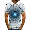 Polos para hombres Vértigo Plus Tamaño XXS-5XL Camisa Polo de alta calidad Hombres estampados 3D 2023 Fashion Harajuku Summer Camisetas