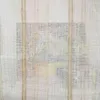 Curtain Retro Decorative Linen Striped Home Brown Sheer European Style Window Curtains Rod Pocket Grommet For Living Room Bedroom