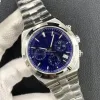 8F Watch 5500V V2 Wersja wielofunkcyjny ruch mechaniczny 42,5 mm drobne stalowe zegarek Sapphire Crystal Glass