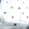 ستارة الستائر الحديثة للأطفال للأطفال زخرفة غرفة نوم الأسلوب الأوروبي تعتيم رعوي مناسبة حديقة تول