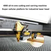 Cutting Blade CNC Router Laser Cut Machine Wood Cutter Model Acrylic Adhesive Cloth Advertising CO2 Laser Graver Small 4060