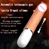 Articoli di bellezza Completamente automatico retrattile e inserito Vagina AV Vibratore Rod Cannone femminile Dildo Forniture sexy per adulti Giocattoli masturbatore