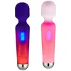 Vibradores Charging magnético adulto Produtos AV Stick Produtos divertidos G-Spot Silicone Feminino Toys de sexo para mulheres Electronic