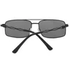 NEW Sunglasses Unisex Rectangle Sun Glasses Double Beam Anti-UV Spectacles Wave Temples Eyeglasses Simplity Ornamental