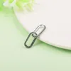 925 Sterling Silver ME Styling Green Pave Double Link Charm Bead Only Fits European Pandora Me Type Jewelry Bracelets Necklaces