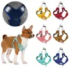 Collares de perros arneses de paloma collar de cachorro seguridad chaleco de cofre ajustable correa mascota para pequeños perros suministros