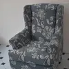 Cubiertas de silla Sofá Sofá Ala elástica Ala elástica Remata de relajación Relájate Slip Sala de estar RETRO Decoración del hogar