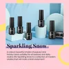 Nail Art Kits ushiora 6/10/20 set matte effect gel polish naakt glitter top base jas semi permanent weken af ​​van vernis