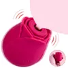 Articles de beauté Vibromasseurs en forme de rose Érotique Nipple Sucker Stimulation orale du clitoris Jouets sexy puissants pour les femmes