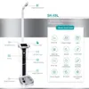 Échelles de poids 8 Électrode Biochimie 3D Mesure Composition BMI Analyse du corps numérique Échelle lipidique Composition Analyseur Impédance Analyse Machine