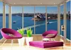 Wallpapers Custom 3D Mural Wallpaper Balkon Uitzicht op de Sydney Opera House Living Room TV Slaapkamer PO PO