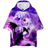 Camisetas masculinas camisetas hip hop 3d Anime High School DXD Camiseta Camiseta Homens Mulheres Tops Casuais Menina Menina Meninas Meninas Vermolhe Capuz Cool