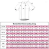 Heren t shirts 2023 dames taille ontwerp buiten sportfiets top ademende en snel drogende dames fietsjersey