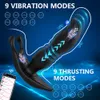 Schönheit Artikel APP Wireless Remote Anal Vibrator Stoßen Prostata-massagegerät sexy Spielzeug Für Männer Stimulator Verzögerung Ejakulation Penis Ring