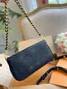 Top Fashion Shoulder Bag Three in One Women Bag Large Capacity Mahjong Bag Metal Chain Embossed Cow Leather Designer