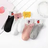 5 chaussettes printemps et été pour femmes, bateau à bouche fine et peu profonde, mignonnes, coupe basse, invisibles, tendance, couleur aléatoire