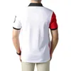 Camicia da uomo Polo da uomo con risvolto ricamato manica corta estate 2023 moda casual di fascia alta 100% cotone s-5XL