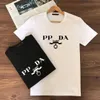 Herren T -Shirts Designer Shirt Tops Mode Damen T -Shirt Tees Männer T -Shirt gedruckt Baumwolle Lose Sommer Neue schwarze weiße Frauen Kurzarm T -Shirts Kleidung