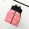 Tasarımcı Gilet Kids Kuzey Ceketler Down Ceket Yelekler Üst Isı Delek Tasarımı Bebek Bodywarmer Puffer Yüz Ceket Kadın Dış Giyim Moda Kış Kolu 2023