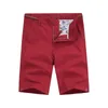 Heren shorts Summer Cargo Men Katoen Casual Outdoor Multi-Pocket Beach Work Korte broek Mannelijke kleding