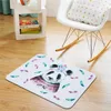 Carpets Panda Print For Living Room Cartoon Soft Rug Baby Cute Game Crawl Rugs Kids Bedroom Computer Chair Floor Mat Carpet