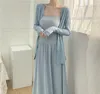 Женские футболки мода V-образный вырез с длинным рукавом Slim Women Button Canual Soft Cardigan Осенний шахт для стрижки вершины.