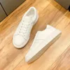 Moda sneakers basse Scarpe da uomo con suola spessa stringate casual Tessuto sportivo Pelle verniciata Pelle presenta un design pulito e linee semplici 35-43 BOX