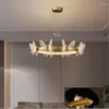 Pendant Lamps Butterfly Nordic Copper Light Luxury Living Room Chandelier Atmospheric Modern Minimalist Dining Bedroom Lamp