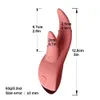 Sex toy vibrator Realistic Tongue Licking Vibrator Anus Stimulator Blowjob Female Orgasm Nipple Toys Heating Vibrators for Clitoris Machine Best quality