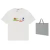 Balencaigaly Balencigaly Men'sTシャツファッションメンTシャツIty New Cotton Soft Wrinkle Resistant Printing 05-02レターカジュアル学生カップルショートライニング