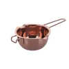 Cuencos de acero inoxidable para derretir mantequilla y Chocolate, cocina doméstica, tazón de leche, utensilios de cocina, recipiente de calefacción, utensilios para hornear, Caldera