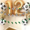 Decorazione per feste 1 set 2,5 m Calcio Sport Tema Calcio Decorazioni di compleanno Palloncino Pallacanestro Baseball Banner Bambini Ragazzi Forniture per eventi per bambini