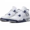 scarpe da basket uomo donna 4s università blu rosso thunder vela 6s unc mens ossidiana selce da esterno trainer