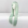 Party Levering Anime The Seven Deadly Sins Cosplay Wigs Elizabeth Liones Wig Long Green Rechte Women Synthetische Hair Cap