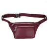 Bolsos de cintura Bolso de lujo Mujeres Hombro Diseñador de cuero Cofre Moda Riñonera Viaje Cadera Paquetes de cinturón femenino