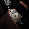 Link Bracelets Ny Guochao Jiugong Bagua 회전 팔찌 남자 패션 오래된 중국 국가 스타일 Domineering Jewelry on the Leg Man