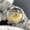 8F-Uhr, 5500 V, V2-Version, multifunktional, mechanisches Uhrwerk, 42,5 mm, feines Stahl-Uhrenarmband, Saphir-Kristallglas