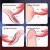 Секс -игрушка вибратор язык облизывание вибратора для женщин G Spot clitoris vagina анал женский мастурбация пары соска стимуляция взрослых игрушек