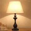 Lampade da Tavolo Lampada Camera da Letto Comodino Americano Creativo Semplice Moderno Ferro Oscuramento Caldo Lampara Noche Dormitorio