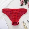 Underpants Sexy Lingerie Lace Underwear Men's Panties Erotic Hollow Sissy G-String Thongs Male Temptation