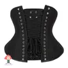 Cinturones Corsé Tops Bustiers Underbust Corsés con cordones Corsé corto 20 Corpiño deshuesado de acero 32-35 cm Cintura alta y fuerte Faja Cintura