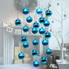 Decorazioni per interni Ciondolo per auto Decorazione per albero di Natale Ornamenti Palla luminosa Glitter Sub Posphere