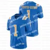 American College Football Wear UCLA Bruins NCAA Football Jersey Dorian Thompson-Robinson Ethan Garbers Zach Charbonnet Brittain Brown Kazmeir Allen Ethan Fernea