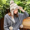 Beanies Beanie/Totenkopfkappen Herbst- und Wintermode-Mütze gestrickt, warme Persönlichkeit für Frauen