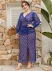 Robes de grande taille TOLEEN femmes grande Robe Maxi 2023 été luxe Chic élégant à manches longues musulman soirée fête Festival Robe vêtements